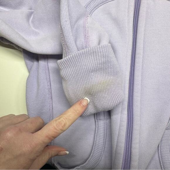 Lululemon | Scuba Hoodie Jacket | Purple | Size 4 - Picture 14 of 14